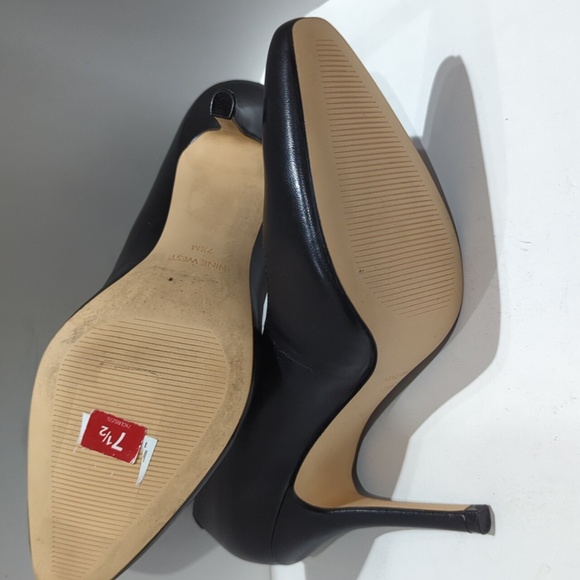 Excellent condition Pumps Nine West Black 7.5 - Picture 8 of 9